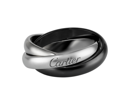 cartier кольцо тринити